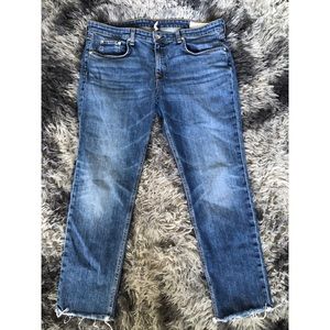 Rag & Bone Dre Low-Rise Slim Boyfriend Jeans Size 32